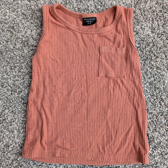 Little Bipsy Ribbed Tank 2T-3T - Picture 1 of 3